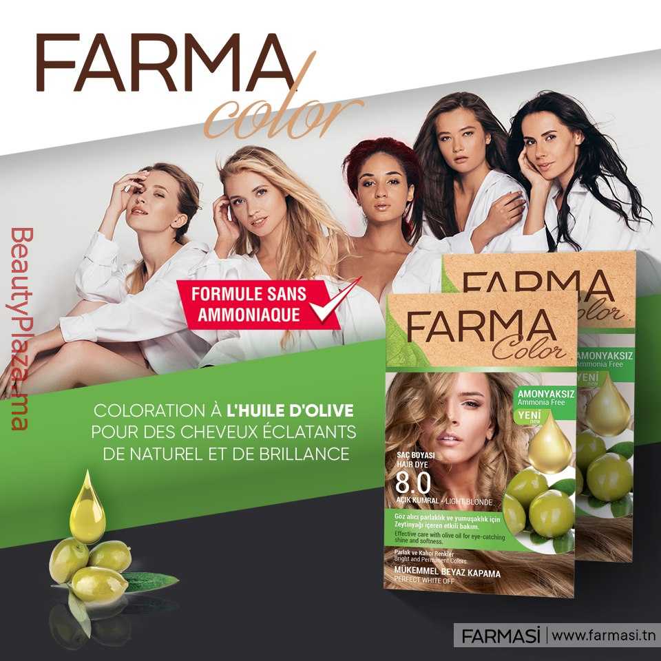 FARMSAI COLORATION CHEVEUX FARMA COLOR
