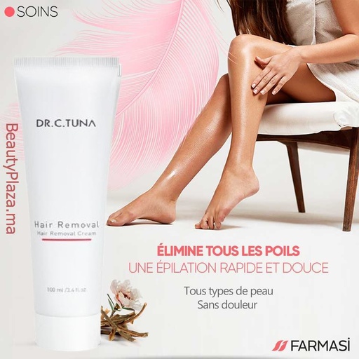 [1000306] FARMASI Dr Tuna Crème Depilatoire Intimate 100ml